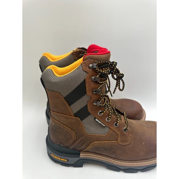 Carolina 8'' CANCELLOR COMP Toe Men's NEW Boot Brown/Black US Size 8 - Picture 3 of 10